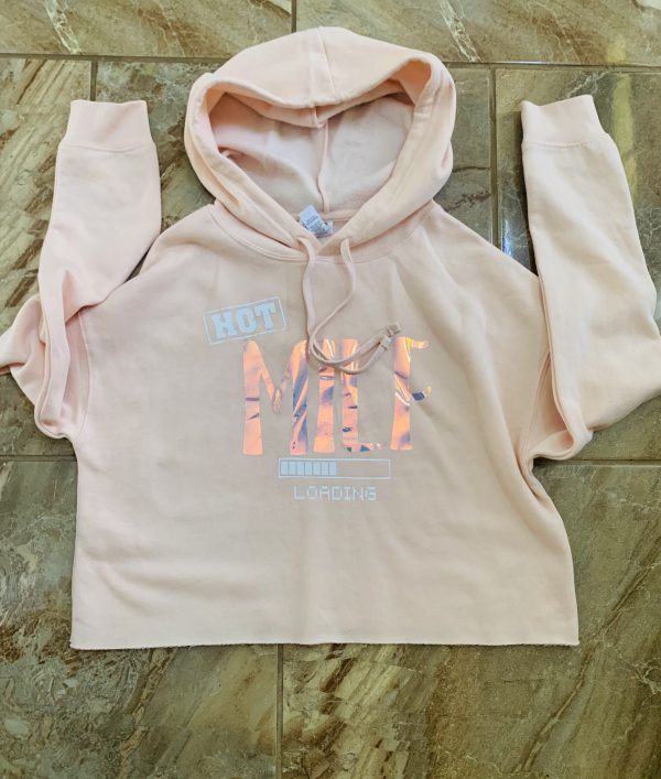Hot MILF Loading Crop Hoodie