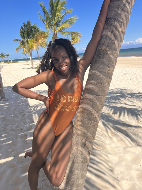 Black Woman Swimsuit