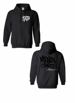 “Money, Crazy, Love” Cotton Hoodie